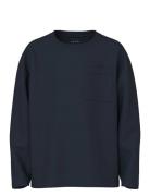 Nkmvebbe Ls Rlx Top Navy Name It