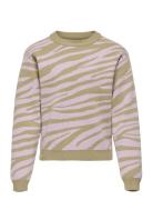 Kogannelina L/S Pullover Knt Patterned Kids Only