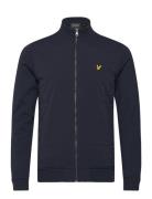 Hybrid Baffled Track Jacket Navy Lyle & Scott