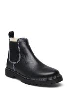 Booties - Flat - With Elastic Black ANGULUS