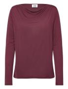 Elianna Top Burgundy Twist & Tango