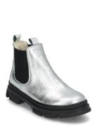 Booties - Flat - With Elastic Silver ANGULUS