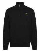 Loopback Quarter Zip Sweat Black Lyle & Scott