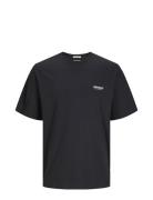 Jormykonos Geo Back Tee Ss Crew Neck Ln Black Jack & J S