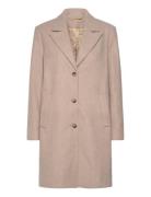 Slfnew Alma Wool Coat Noos Beige Selected Femme