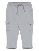 Cotton Jogger Cargo Trousers Grey Mango