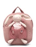 Rabbit Toy Backpack Pink Mango