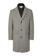 Slhnew Joseph Coat Noos Grey Selected Homme