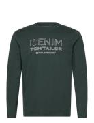 Printed Longsleeve Green Tom Tailor