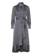 Iza Midi Dress Grey Love Lolita