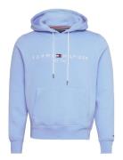 Tommy Logo Hoody Blue Tommy Hilfiger