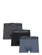 Men's Knit 3-Pack Trunk Black Emporio Armani