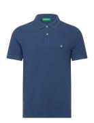 H/S Polo Shirt Navy United Colors Of Benetton