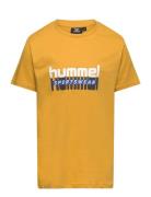 Hmltukas T-Shirt S/S Yellow Hummel