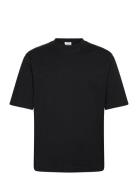 Mock Neck Cotton Tee Black Filippa K