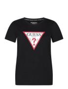 Ss Cn Original Tee Black GUESS Jeans