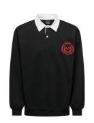 Onsdavid Rlx Rugby Polo 3105 Swt Black ONLY & SONS