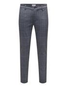 Onsmark Check 020923 Pant Grey ONLY & SONS