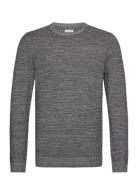 Jjotto Knit Crew Neck Ln Grey Jack & J S