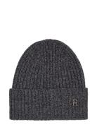 Th Imd Cash Blend Beanie Grey Tommy Hilfiger