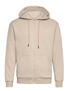 Jjebradley Sweat Zip Hood Noos Beige Jack & J S