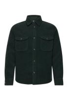 Lennon Bouclé Overshirt Green Les Deux