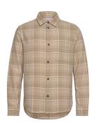 Kash Check Shirt Beige Les Deux