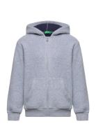 Jacket W/Hood L/S Grey United Colors Of Benetton