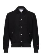 Rhett Varsity Jacket Black Les Deux