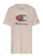 Crewneck T-Shirt Beige Champion