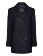 Over Wool Coat Navy Mango