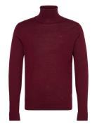 Merino Knit Roll-Neck Burgundy Lindbergh