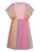 Dress Mesh Rainbow Patterned Lindex