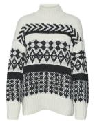 Vmample Ls Highneck Pullover Ga Boo Cream Vero Moda