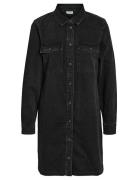 Nmnew Signe L/S Denim Dress Vi001Bl Noos Black NOISY MAY