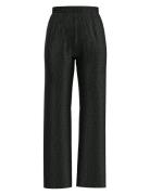 Slfanita Tinni Hw Relaxed Pants Black Selected Femme