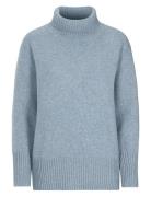 Angelica Merino Turtleneck Blue Newhouse