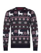 Christmas Knit Navy Lindbergh