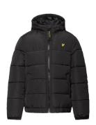 Quilted Puffer Coat Black Lyle & Scott