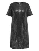 Carlolina Ss A-Shape Blk Dress Jrs Black ONLY Carmakoma