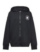 Zh-Full Zip Hoody Black Converse