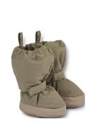 Outerwear Booties Tech Green Wheat