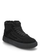 Suede Vulc Winter Sneaker Hi Black Tommy Hilfiger