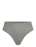 Brief Thong High Cotton Grey Lindex