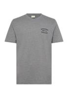 Small Graphic Pique Ss Tshirt Grey GANT