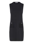 Viscose-Blend Knitted Dress, Doxina Black Ivo Nikkolo