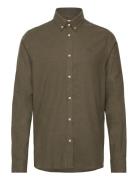 Desert Reg Shirt Green Les Deux