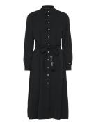 Tjw Belted Midi Dress Black Tommy Jeans