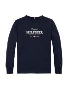 Monotype 1985 Reg Tee Ls Navy Tommy Hilfiger