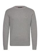 Herringb Structure C Nk Grey Tommy Hilfiger